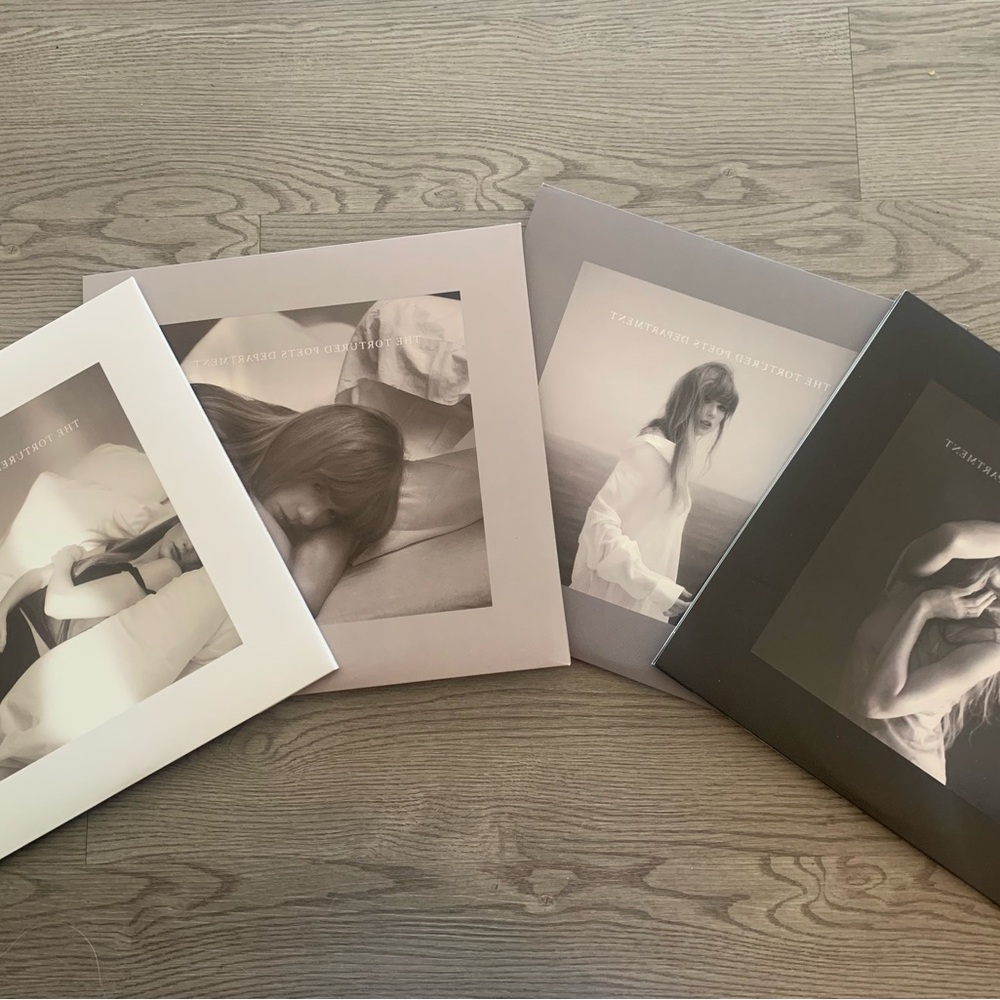 Taylor Swift TTPPD Vinyl Records Set